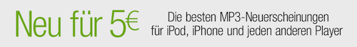 Top MP3 Neuheiten