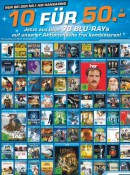 [Lokal] Saturn Köln Hansaring: 10 Blu-rays für 50€