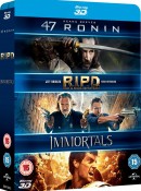 Amazon.co.uk: 47 Ronin / RIPD / Immortals [Blu-ray 3D] für 13,23€ inkl. VSK