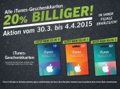 Lidl: 20% auf iTunes Karten