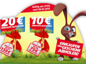 Real: bis zu 20€ Gutschein nur am 27.03 und 28.03.2015