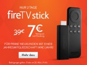 Amazon.de: Fire TV Stick ab sofort vorbestellbar für 19€ für Prime-Kunden (7€ für Prime-Neukunden)