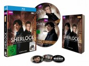 Saturn.de: Sherlock – Staffel 3 (SATURN Exklusiv / 3-teiliges Button-Set) [Blu-ray] für 13,99€ inkl. VSK