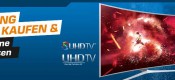 Saturn.de: Samsung SUHD- oder UHD-Aktions-TV kaufen und ein Samsung GALAXY S5 oder ein Samsung GALAXY S5 mini gratis erhalten.