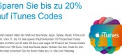 Paypal: iTunes Guthaben mit bis zu 20% Rabatt bei den Paypal Gifts