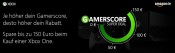 Amazon.de: Xbox One Aktion – Je höher Dein Gamescore, desto höher Dein Rabatt (bis zu 150 € möglich)