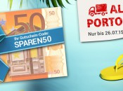 Weltbild.de: Versandkostenfrei bis 26.07.2015 und 50€ Gutschein ab 399€ Bestellwert