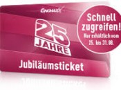 CinemaxX: 25 Jahre Jubiläum – 25 Tage Kino für 25€