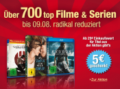 Amazon.de: Top-Filme & Serien reduziert – für 29€ kaufen = 5€ Rabatt (03.08. – 09.08.15)