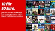 Amazon kontert MediaMarkt.de: 10 Blu-rays für 50€