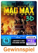 [Gewinnspiel] Bluray-Dealz.de: Mad Max – Fury Road Steelbook (exklusiv bei Amazon.de) (3D Blu-ray) bis 17.09.15