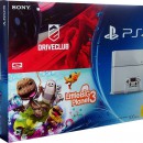 ebay.de: Sony Playstation 4 / PS4 – weiss – Driveclub + LBP 3 (Bundle) für 349,90€ inkl. VSK