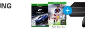 Saturn.de: XBox One (500GB) inkl. FIFA 16 (DLC) & Forza 6 für 334€ + VSK