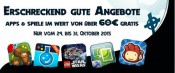 Amazon.de: Gratis-Apps zu Halloween im Wert von über 60 EUR