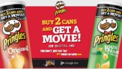 Pringles.de: Kaufe 2 Dosen und erhalte einen Film (Google Play)