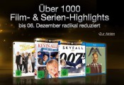 Amazon.de: Film- & Serien-Highlights radikal reduziert (bis 06.12.15)