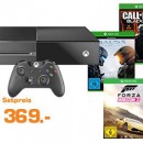 Saturn.de: XBox One 500GB inkl. Forza Horizon 2 + Halo 5 + COD : Black Ops 3 für 369€ + VSK