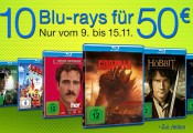 Amazon.de: 10 Warner Blu-rays für 50€ (439 Titel, bis 15.11.15)