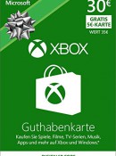 Amazon.de: Xbox Live – 30 EUR Guthaben Karte + 5 EUR Gratis