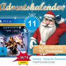 Mueller.de: Adventskalender Türchen Nr. 11 – Destiny – König der Besessenen[PS4/PS3/One/Xbox 360] für 39,99€