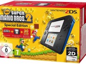 real.de: Nintendo 2DS – Konsole (schwarz) inkl. New Super Mario Bros. 2 (vorinstalliert) für 79€ inkl. VSK