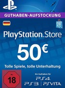 Amazon.de: PlayStation Store Guthaben 50€ für 45€ PSN Code – deutsches Konto