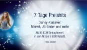 Amazon.de: Disney´s 7 Tage Preishits – 39 EUR Einkaufswert = 5 EUR Rabatt (bis 20.12.15)