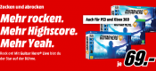 MediaMarkt.de: Mehr rocken. Mehr Highscore. Mehr Yeah [Games] + VSK & Spar-Nachten mit SONOS inkl. VSK