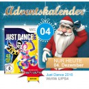 Mueller.de: Adventskalender Türchen Nr. 4 – Just Dance 2016 [Wii/WII U/PS4] ab 20€