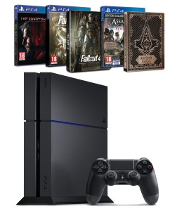 PS4 + Bundle Games