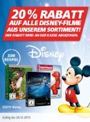 Real.de: 20% auf alle Disney Filme (bis 24.12.15)