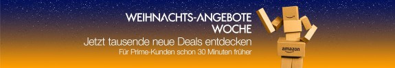 Amazon.de: Weihnachts-Angebote-Woche Blitzangebote 07.12.15 ab 10:00 Uhr – z.B. Der Hobbit, Friends, Fringe uvm.