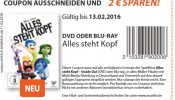 Müller: Alles steht Kopf – 2€ Sparen mit Coupon