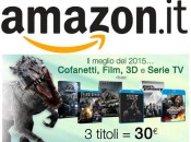 Amazon.it: 3 Filme/Filmboxen auf Blu-ray oder DVD für 30€