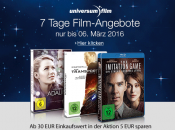 Amazon.de: 7 Tage Film-Angebote und Beste Unterhaltung reduziert (bis 06.03.16)