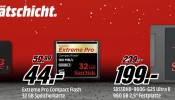 MediaMarkt.de: Tiefpreisspätschicht – SanDisk Speicherprodukte, z.B. SanDisk SSD Ultra II 960GB für 199€