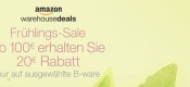 Amazon.de WHD: Frühlingssale – 20€ Rabatt ab 100€ Bestellwert auf ausgewählte B-Ware (bis 27.03.16)