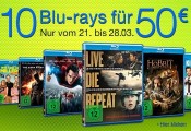 Amazon.de: Neue Aktionen (21.03.16) & 10 Blu-rays für 50 EUR