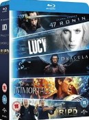 Amazon.co.uk: Lucy + Dracula Untold + 47 Ronin + Immortals + R.I.P.D [Blu-ray] für 17,54€ inkl. VSK