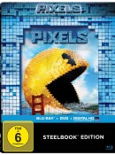 Amazon.de: Pixels (2-Disc-Steelbook) [Blu-ray] für 11,90€ + VSK