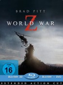 Media-Dealer.de: World War Z – Blu-ray 3D + 2D + DVD / Extended Action Cut / Limited Lenticular Steelbook Edition (Blu-ray) für 19,97€ + VSK