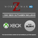 Wuaki.tv: 50€ Xbox Live Guthaben inkl. World War Z HD für 35,99€