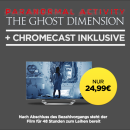 Wuaki.tv: Google Chromecast + Paranormal Activity: Ghost Dimension (Stream) für 24,99€ inkl. VSK