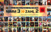 Amazon kontert Saturn.de: Nimm 3 Zahl 2 aus allen Filmen/Spielen FSK/USK18 (27.07. – 07.08.16)