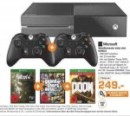 Saturn.de: Xbox One 500GB inkl. 1 von 4 Spielen (Rise of the Tomb Raider, Forza 6, Halo: MCC oder Rare Replay) + GTA 5 + Doom + Fallout 4 + 2. Controller für 249€ inkl. VSK