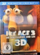 Amazon.de Warehouse: Ice Age 3 – Die Dinosaurier sind los [Limited Lenticular Steelbook] [3D Blu-ray] für 6,01€ + VSK