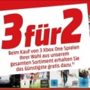 Amazon kontert MediaMarkt.de: Neuer Prospekt mit u.a. Blu-ray Angebote & 3 für 2 Aktion auf XBox One Games