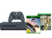 Amazon.de Tagesangebot 22.11.16: Xbox One S 500GB Konsole (Grau) – FIFA 17 Special Edition Bundle + Forza Horizon 3 für 249€