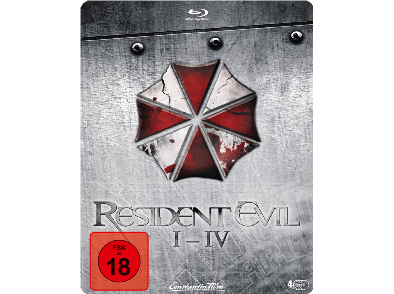 Gönn Dir Dienstag Z.B. Resident Evil I-IV – Quadrilogy Steelbook [Blu ...