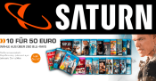 Saturn.de: 10 Blu-rays für 50€ inklusive Versand (neue Aktion)